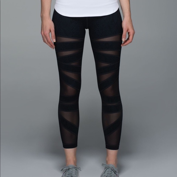Lululemon Tech Mesh High Times Leggings - Picture 1 of 3